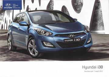 Brochure Hyundai i30 2012 beschikbaar voor biedingen