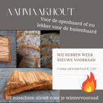 Aanmaakhout in zakje  kachelhout openhaard hout, Tuin en Terras, Haardhout, Minder dan 3 m³, Ophalen of Verzenden
