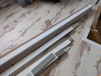 Muurplint MDF gegrond 55x12mm wit 244cm, Doe-het-zelf en Verbouw, Plinten en Afwerking, Ophalen, Zo goed als nieuw, Mdf, 200 tot 250 cm