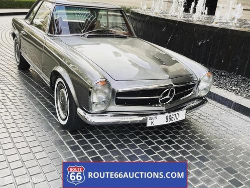 Mercedes 280 SL Coupe | Route 66 Auctions, Auto's, Oldtimers, Bedrijf, Te koop, Lederen bekleding, Mercedes-Benz, Benzine, Coupé