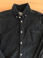 Zwart Corduroy Overhemd - Maat M, Kleding | Heren, Overhemden, Ophalen of Verzenden, Gedragen, Zwart, Halswijdte 39/40 (M)