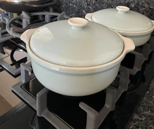 P. Regout Sphinx Maastricht 2x blauwe deksschaal, Huis en Inrichting, Keuken | Servies, Zo goed als nieuw, Schaal of Schalen, Overige stijlen