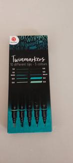 Twinmarkers DecoTime - 10 Stiften, 5 Kleuren, Ophalen of Verzenden, Nieuw, Potlood of Stift