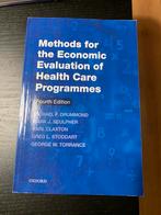 Methods for the economic evaluation of health care programme, Boeken, Ophalen of Verzenden, Zo goed als nieuw