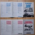 Volvo 340 / 240 Van. 2 verschillende folders.€ 7,--, Ophalen of Verzenden, Zo goed als nieuw, Volvo