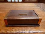 Art deco houten sigarettendoosje