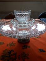 Mooie etagere van vintage glas, Ophalen, Gebruikt