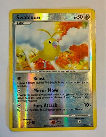 Swablu Lv.16 Foil Pokémon Kaart beschikbaar voor biedingen