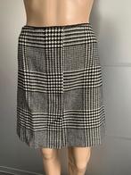 E51 Nieuw Blacky Dress: mt. 38=M wollen rok zwart/wit/grijs, Maat 38/40 (M), Blacky Dress, Zwart, Nieuw