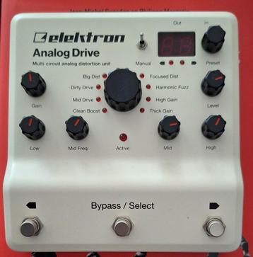 Elektron Analog Drive – analoge distortion/filter unit  beschikbaar voor biedingen