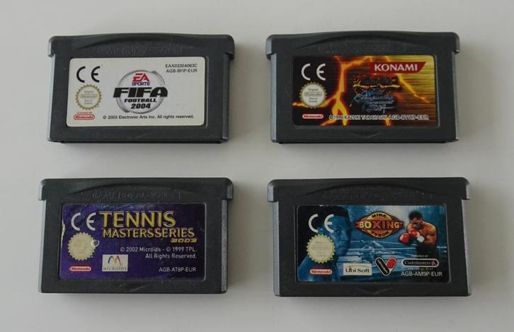 4 Nintendo Game Boy Advance Spellen, Spelcomputers en Games, Games | Nintendo Game Boy, Zo goed als nieuw, Ophalen