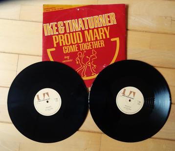 IKE & TINA TURNER:  PROUD MARY  - Maxi single  + 1 beschikbaar voor biedingen