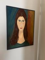 Portret van een vrouw door Anne Schouten, Antiek en Kunst, Kunst | Schilderijen | Klassiek, Ophalen