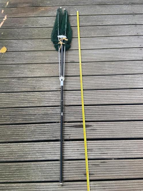 Visnet Vintage 180 cm, Watersport en Boten, Hengelsport | Algemeen, Gebruikt, Net of Fuik, Ophalen of Verzenden