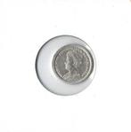 dubbeltje 10 cent 1916 zilver Wilhelmina (zie foto's), Postzegels en Munten, Munten | Nederland, Ophalen, Koningin Juliana, 10 cent