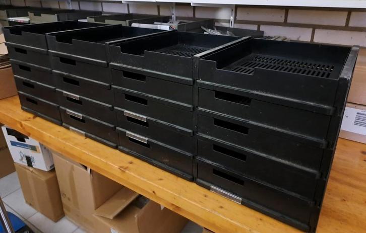 Brievenbakjes postbakjes sorteerbakjes voor archiefkast, Huis en Inrichting, Kasten | Roldeurkasten en Archiefkasten, Gebruikt