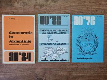 AO-boekjes over politieke geschiedenis Argentinië beschikbaar voor biedingen