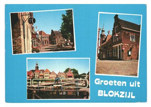 42011	Blokzijl	Gelopen met Postzegel, Verzamelen, Ansichtkaarten | Nederland, Gelopen, Overijssel, Ophalen of Verzenden