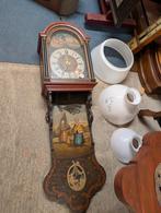 Antieke beschilderde Friese staartklok €75., Antiek en Kunst, Ophalen