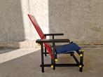 Vintage Rietveld Rood Blauwe Stoel Vintage, Ophalen, -, -, Rood