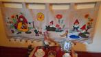 Vintage kabouter wandkleed met belletjes, Ophalen of Verzenden, Zo goed als nieuw, Lamp
