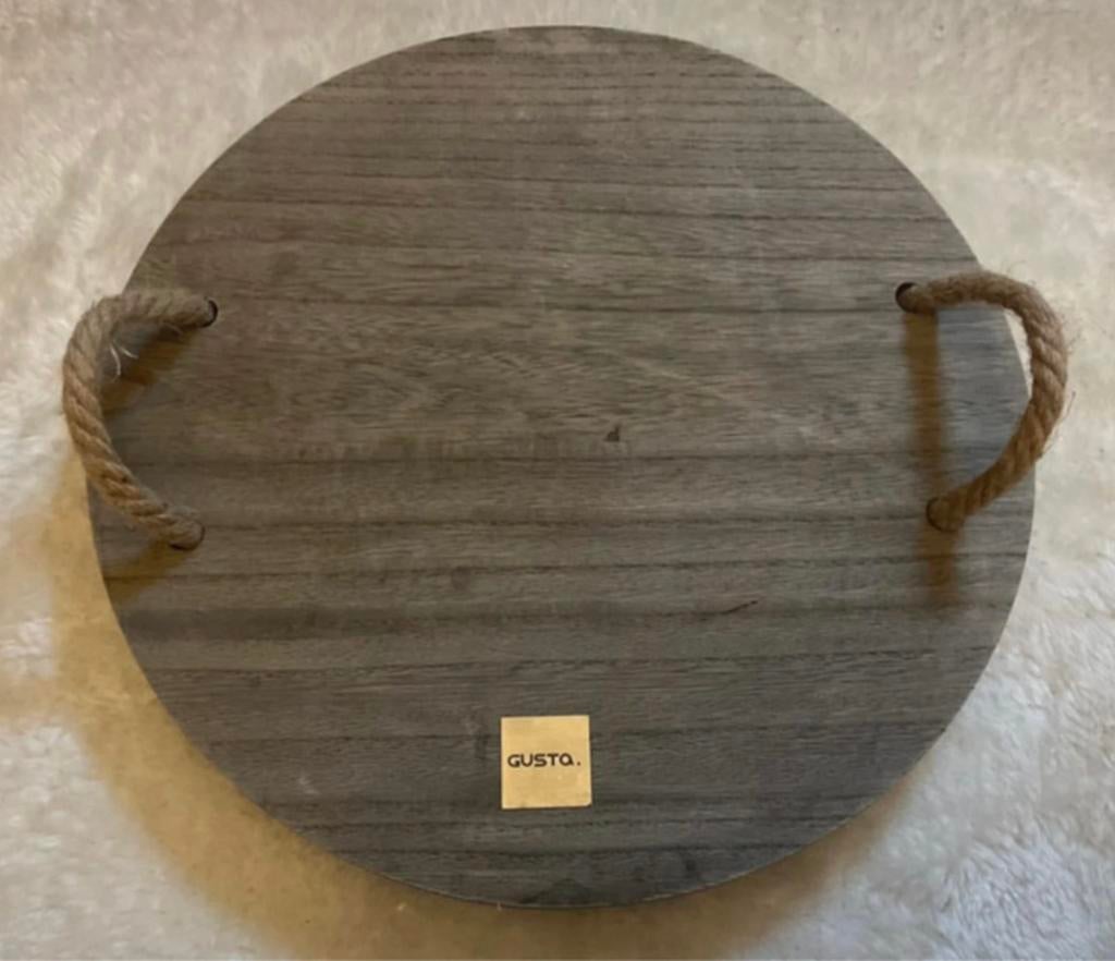 Gusta Decoratie plank, Ophalen of Verzenden, Zo goed als nieuw, Rond, Hout