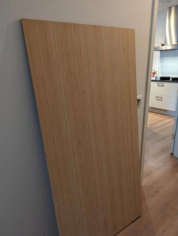 Bamboe Tafelblad - Goede Staat! beschikbaar voor biedingen