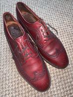 Leren K shoes Oxford Brogue schoenen bordeauxrood maat 43, Overige kleuren, Ophalen of Verzenden, Zo goed als nieuw, K-shoes