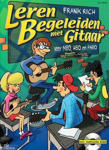 Leren Begeleiden Gitaar + CD net boek boek in nette staat beschikbaar voor biedingen