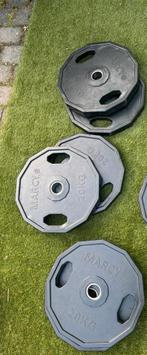 130 kg hexa marcy halterschijven, Ophalen, Marcy, Marcy, Zo goed als nieuw