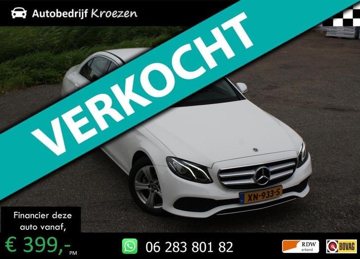 Mercedes-Benz E-klasse 200 Premium Plus | Led | Sfeer verlic, Auto's, Mercedes-Benz, Bedrijf, Te koop, E-Klasse, ABS, Airbags