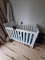 Ledikant 120 cm wit - incl matras en beddengoed, Kinderen en Baby's, Babywiegjes en Ledikanten, Ophalen, Zo goed als nieuw