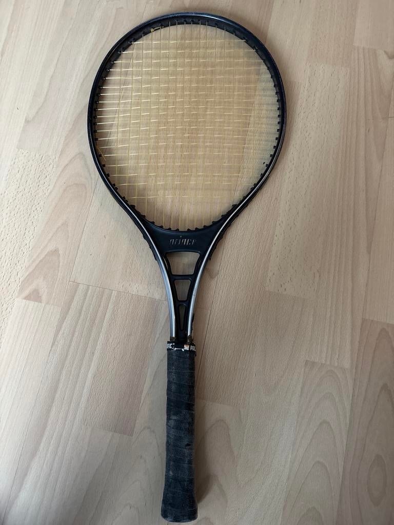Prince Pro Series 110 Vintage Racket + Hoes, Ophalen of Verzenden, Gebruikt, Racket, Prince