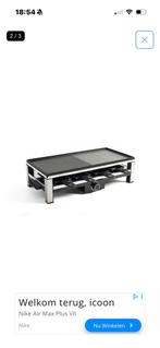 Royal van Kempen & Begeer Raclette Grill - Nieuwstaat, Witgoed en Apparatuur, Gourmetstellen, Ophalen, Zo goed als nieuw, 8 personen of meer