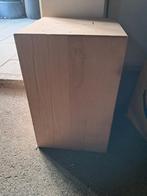 Houten Zuil / Sokkel, Huis en Inrichting, Ophalen, Gebruikt, Bruin, Landelijk