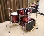drumstel: tama superstar cherry red 22/12/13/16/14sn bekkens, Muziek en Instrumenten, Ophalen, Zo goed als nieuw, Tama, Jouwdrumstel@gmail.com