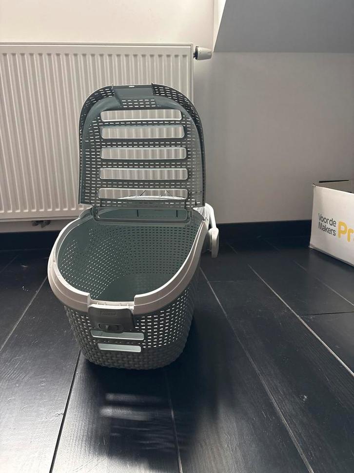 Curver reismand kat, Dieren en Toebehoren, Kattenmanden, Gebruikt, Riet, Ophalen of Verzenden