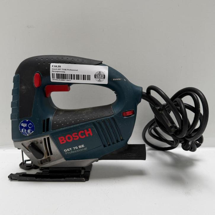 Bosch GST 75 BE Professional Decoupeerzaag | Met Garantie, Doe-het-zelf en Verbouw, Gereedschap | Zaagmachines, Zo goed als nieuw