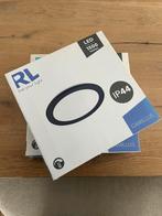 Zwarte ronde plafondlamp, Huis en Inrichting, Lampen | Spots, Ophalen, Nieuw, Metaal of Aluminium, Led