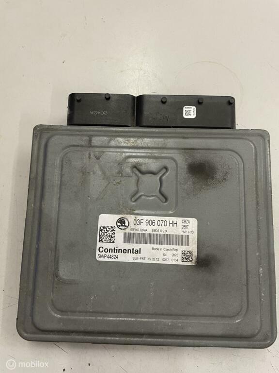 Ecu Skoda Fabia 1.2 TSI CBZA 03F906070 HH 03F907309AK, Auto-onderdelen, Elektronica en Kabels, Gebruikt, Ophalen of Verzenden