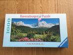 Panorama puzzel Zuid-Tirol 1000 stukjes, Ophalen, 500 t/m 1500 stukjes, Zo goed als nieuw