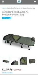 Sonik bank-tek layerz all-season slaapzak, Watersport en Boten, Hengelsport | Karpervissen, Ophalen of Verzenden, Nieuw, Overige typen