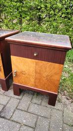 Vintage/Art Deco/Frans /Nachtkastje/Slaapkamergemak, Ophalen of Verzenden