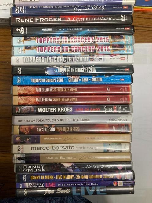 T.K. Muziek DVD's Nederlandse artiesten Zie actuele lijst, Cd's en Dvd's, Dvd's | Muziek en Concerten, Gebruikt, Muziek en Concerten