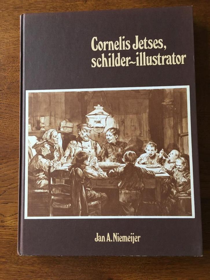 "Cornelis Jetses schilder-illustrator" Jan A. Niemeijer, Boeken, Overige Boeken, Nieuw, Ophalen of Verzenden