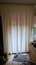 Gordijnen in between wit 4 stuks, Huis en Inrichting, Ophalen, Zo goed als nieuw, Wit, 200 cm of meer