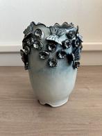 Blauwe vaas, Huis en Inrichting, Woonaccessoires | Vazen, Ophalen, Blauw, Aardewerk of Porselein, Zo goed als nieuw