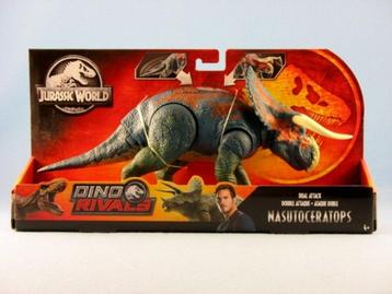 Jurassic World: Dino Rivals Dual Attack Nasutoceratops MIMB beschikbaar voor biedingen