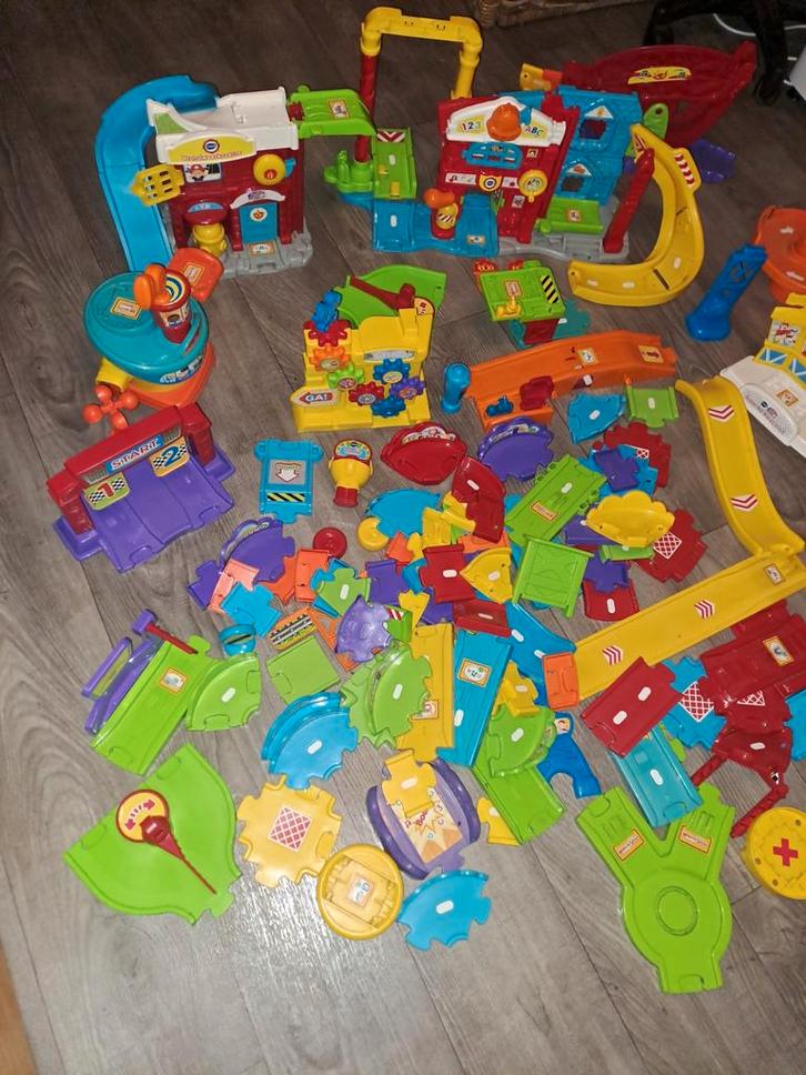 VTech Toet Toet Auto's - Complete Set, Kinderen en Baby's, Speelgoed | Vtech, Gebruikt, 2 tot 4 jaar, Ophalen of Verzenden