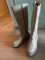 Nieuwe Hoge Laarzen Maat 38 Crème Leder, Ophalen of Verzenden, Nieuw, Beige, Hoge laarzen